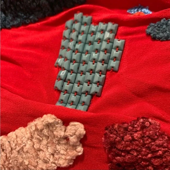 Embroidered One Shoulder Farm Rio Dress - Picture 7 of 9